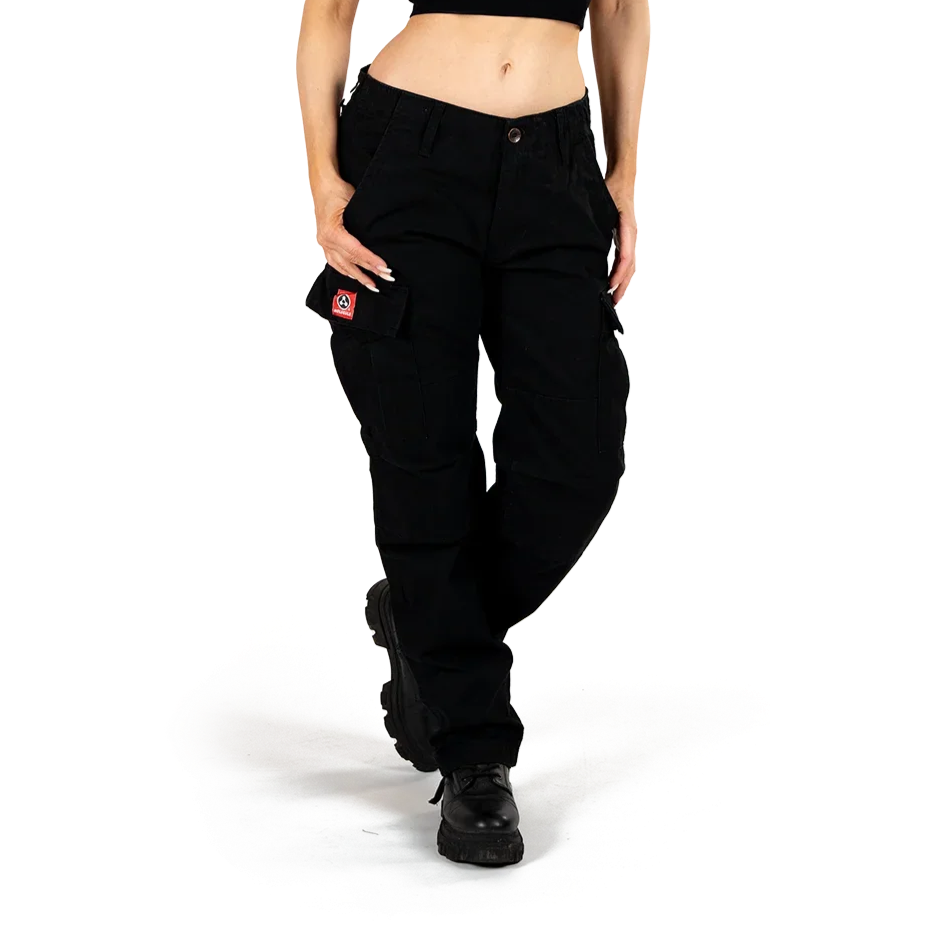 Heavy Outdoor Women 'Black'-Cargo pants woman-Molecule-Molecule