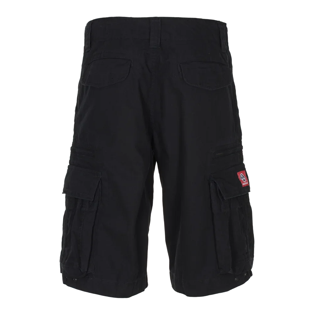 Molecule Big Size Cruisers 'Black'-Cargo shorts men-Molecule-Molecule