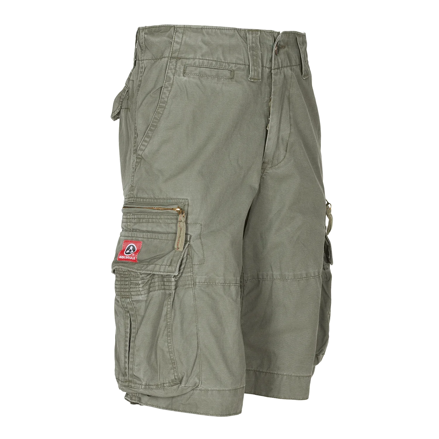 Molecule Cruisers 'Olive Green'-Cargo shorts men-Molecule-Molecule