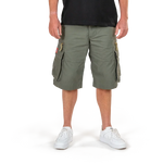 Molecule Big Size Cruisers 'Olive Green'-Cargo shorts men-Molecule-Molecule