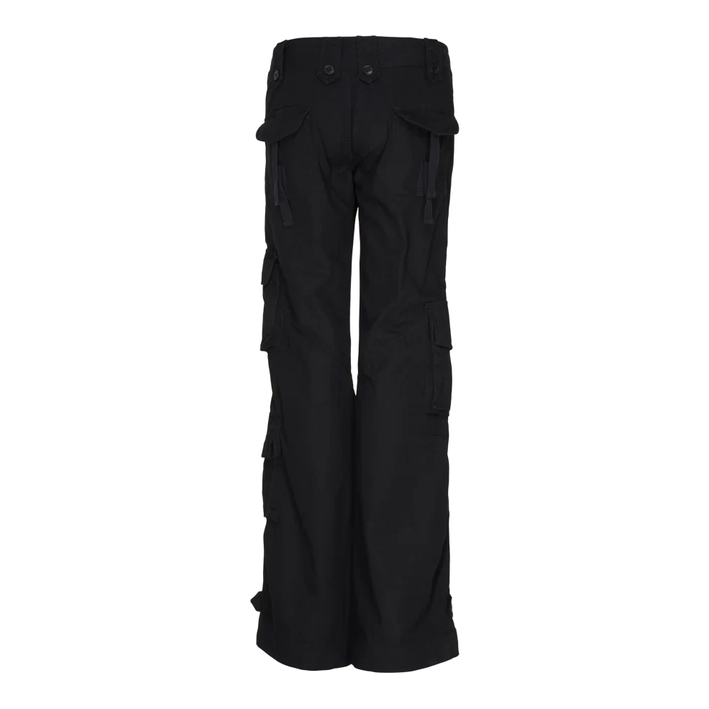 Molecule Low Cut Combats 'Black'-Cargo pants woman-Molecule-Molecule