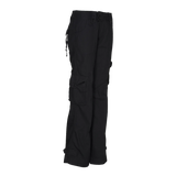 Molecule Low Cut Combats 'Black'-Cargo pants woman-Molecule-Molecule