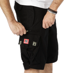 Molecule Originals 'Black'-Cargo shorts men-Molecule-Molecule