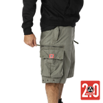 Molecule Originals 'Olive Green' 2.0-Cargo shorts men-Molecule-Molecule