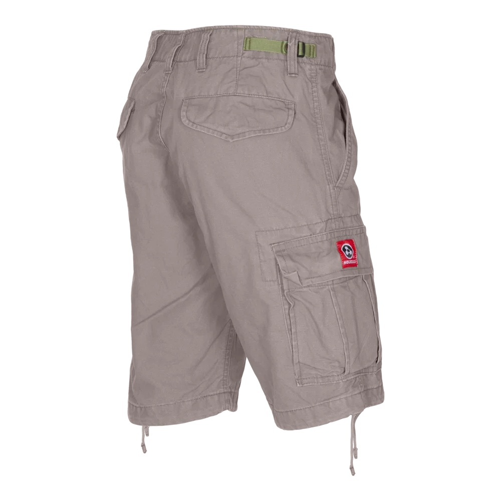 Molecule Shortcuts 'Grey'-Cargo shorts men / woman-Molecule-Molecule