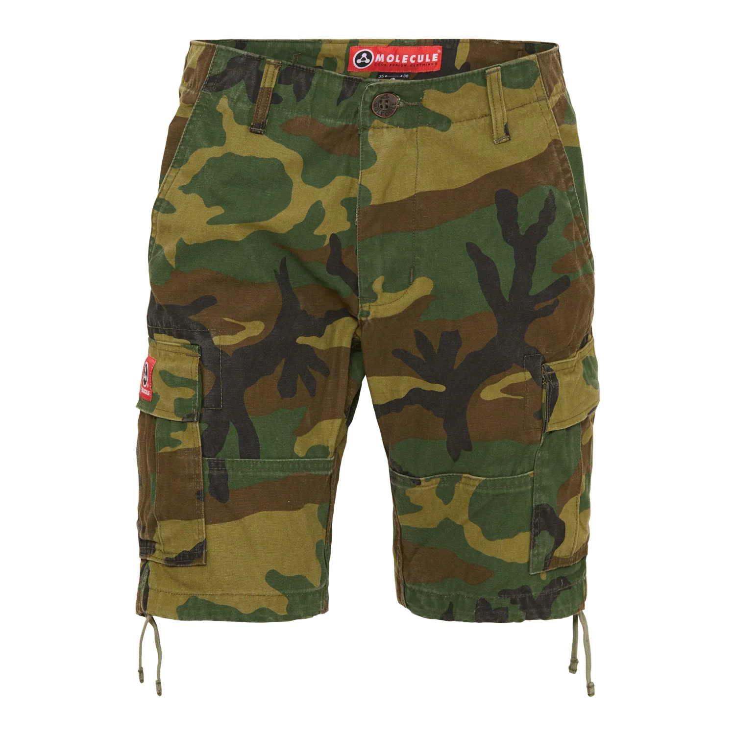 Molecule Shortcuts 'Woodland'-Cargo shorts men / woman-Molecule-Molecule