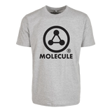 Molecule T-Shirt - Large Logo 'Grey'-T-Shirt-Molecule-Molecule